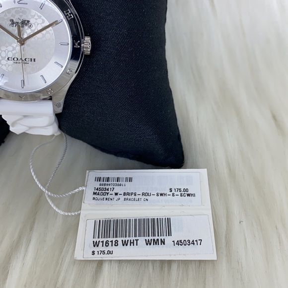 Coach Maddy Watch, 34 Mm color White - Picture 7 of 13